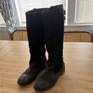 Sorel Tall Black Winter Boots - Size 9